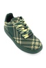 BURBERRY CHECKERED STRETCH SNEAKERS FOR MEN