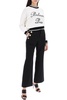 Balmain Flared Pants With Embossed Buttons