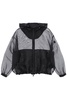 MONCLER Black Silk Light Knit Jacket for Women