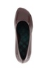 BURBERRY Sleek and Sophisticated: Black Glossy Leather Baby Pumps for Women