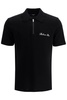 Balmain Polo Shirt With Embroidered Logo Letter