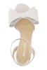 Mach E Mach Satin Le Cadeau Sandals With Double Bow