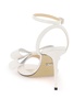 Mach E Mach Satin Le Cadeau Sandals With Double Bow