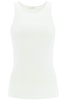 By Malene Birger Ribbed Organic Cotton Tank Top