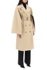 Burberry 'Ness' Double Breasted Raincoat In Cotton Gabardine