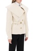 Balmain Belted Double Breasted Peacoat