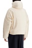 Jil Sander Short Down Jacket In Habotai Silk Blend Women