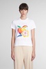 T-shirt In White Cotton