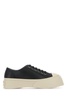 Marni Woman Black Leather Pablo Sneakers