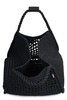 MAX MARA Sophisticated Black Raffia Women's Handbag