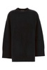 Black Wool Blend Oversize Safi Sweater