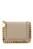 Stella Mccartney Woman Sand Shaggy Deer Mini Falabella Wallet