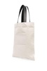 large logo print tote bag