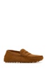 Tod's Woman Caramel Calf Hair Loafers