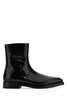 Salvatore Ferragamo Man Black Leather Gerald Ankle Boots