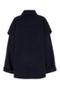 Bottega Veneta Woman Midnight Blue Wool Blend Coat