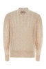 Sand cashmere cardigan