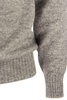 BRUNELLO CUCINELLI Men's Grey Alpaca Blend Crew-Neck Sweater - FW23 Collection