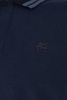 Pegaso-embroidered striped-trim polo shirt