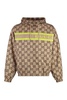 Logo-Print Shell Hooded Jacket