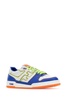 Fendi Man Multicolor Leather Fendi Match Sneakers