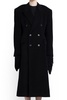 Balenciaga Woman Black Cashmere Blend Oversize Cinched Coat