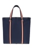 Navy Blue Nylon Shopping Bag