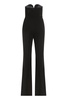 Max Mara Studio Zeda Belted Cady Jumpsuit