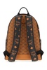 Printed Synthetic Leather Backpack