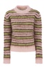 MARNI Quartz-Coloured Mohair Blend Crew-Neck Sweater for Women