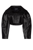 La Veste Obra cropped leather jacket