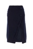 Prada High-Waist Slit-Detailed Knitted Skirt