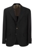 Brunello Cucinelli Linen, Wool And Silk Diagonal Deconstructed Jacket