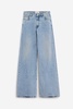 Wide Leg Denim Jeans