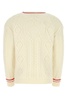 Ivory Wool Oversize Sweater