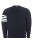 Navy Blue Cotton Sweatshirt