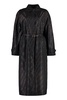 Fendi Ff Jacquard Trench Coat