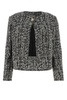 Lanvin Straight Hem Cropped Tweed Jacket