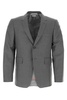 Thom Browne Man Grey Twill Blazer