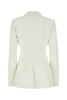 Ivory Jersey Blazer