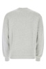 Melange grey cotton sweatshirt