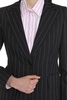 Max Mara Galosce Wool Pinstripe Blazer