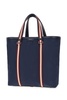 Navy Blue Nylon Shopping Bag