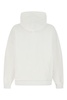 Balenciaga Logo Print Ribbed Hem Hoodie