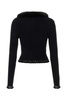 Blumarine Woman Black Viscose Blend Cardigan