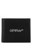 Off White Man Black Leather Wallet