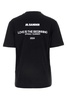 Jil Sander Woman Black Cotton T-Shirt