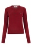 Burgundy cotton blend Bea sweater