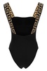 Versace 'Greca' One-Piece Swimsuit