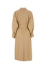 Max Mara Woman Beige Stretch Cotton Memo Oversize Trench